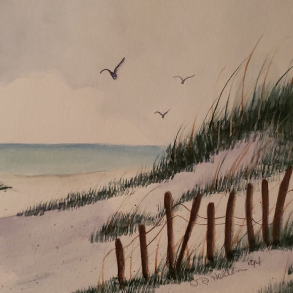 Original Watercolor Painting - Picture 2 of 3